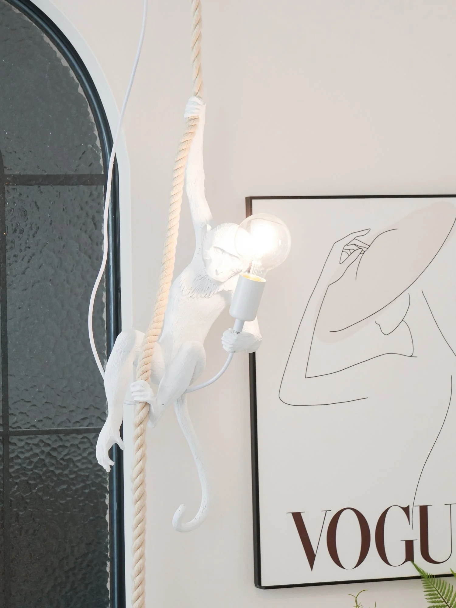 Zalira Resin Rope Artistic Pendant Lamp - Image 62