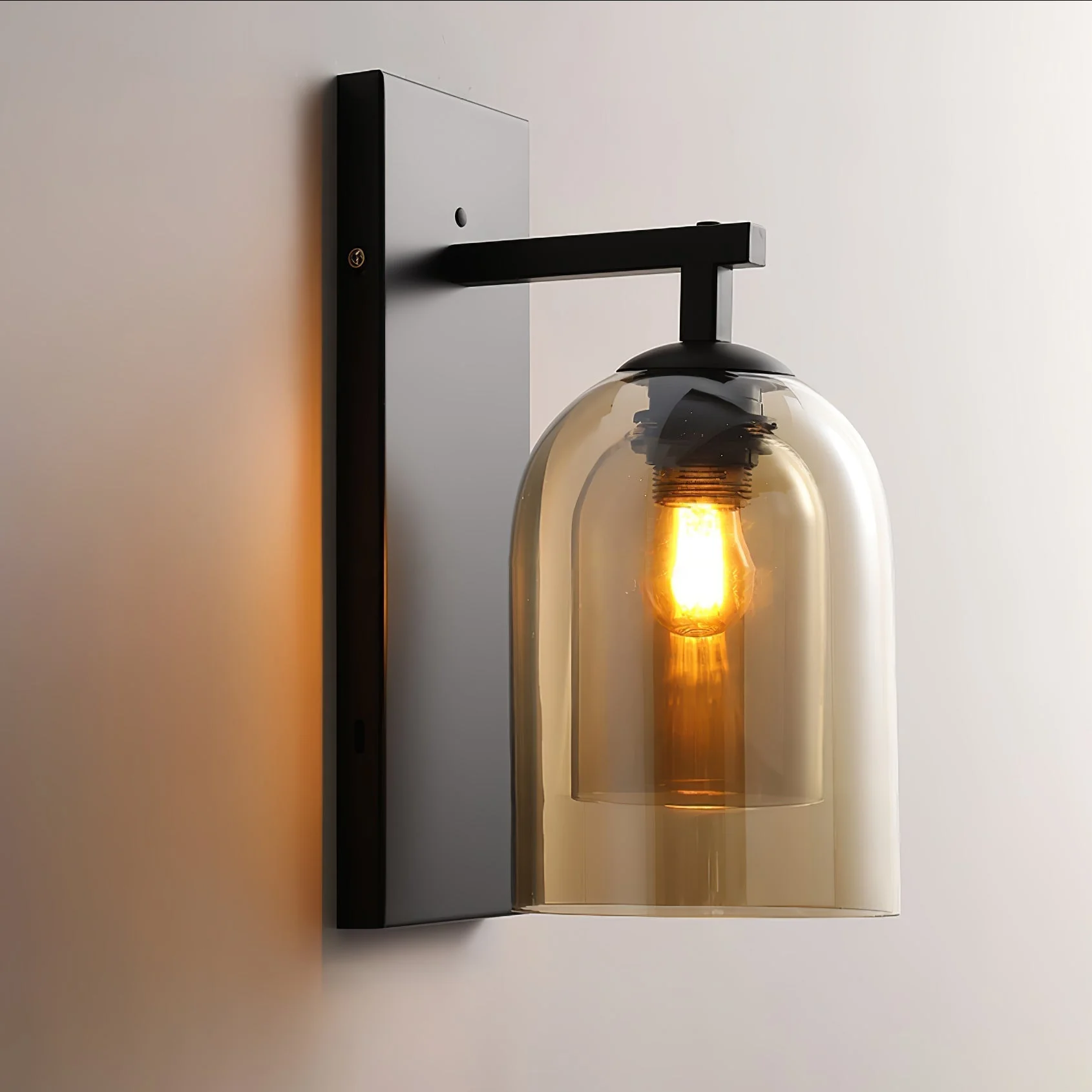 Monroe Premium Nordic Art Tubular Glass Wall Lamp - Image 3