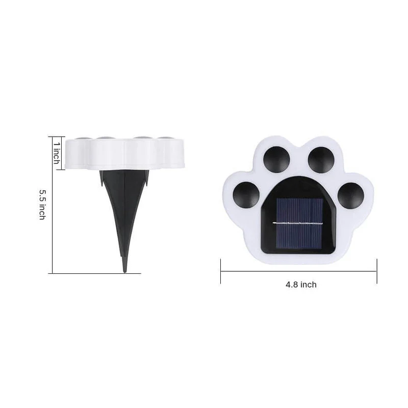 Mora Modern Animal Paw ABS Outdoor Step Stairs Light - Image 3