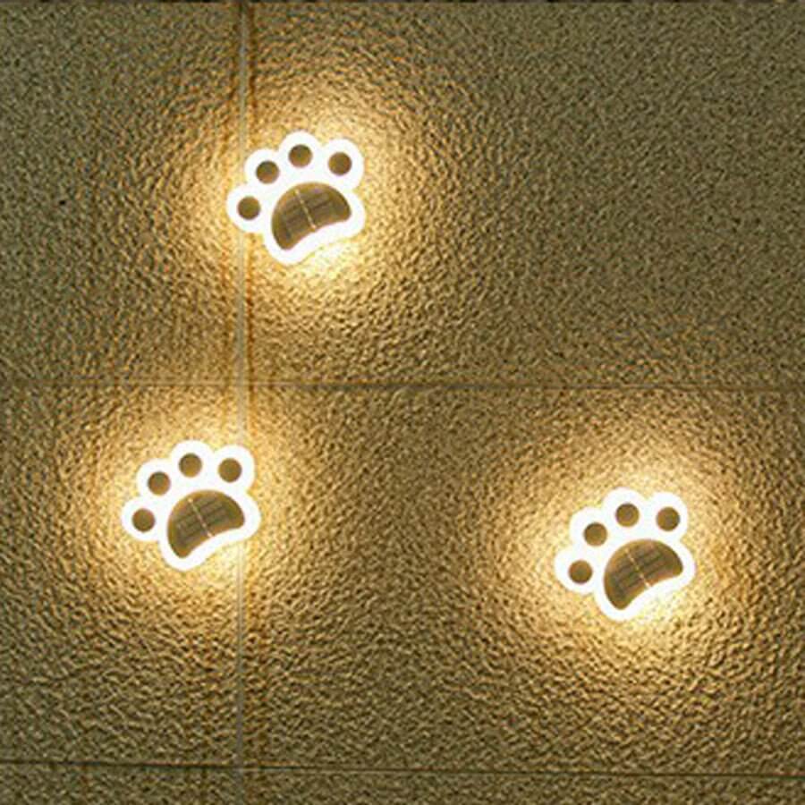 Mora Modern Animal Paw ABS Outdoor Step Stairs Light - Image 7