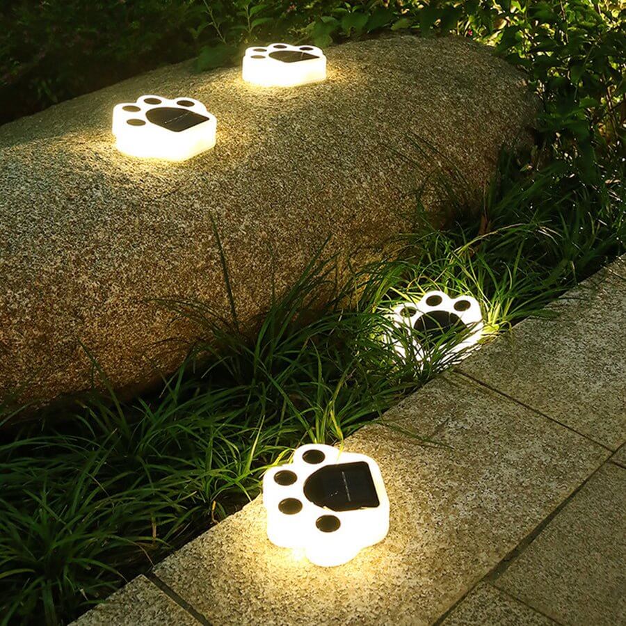Mora Modern Animal Paw ABS Outdoor Step Stairs Light - Image 8