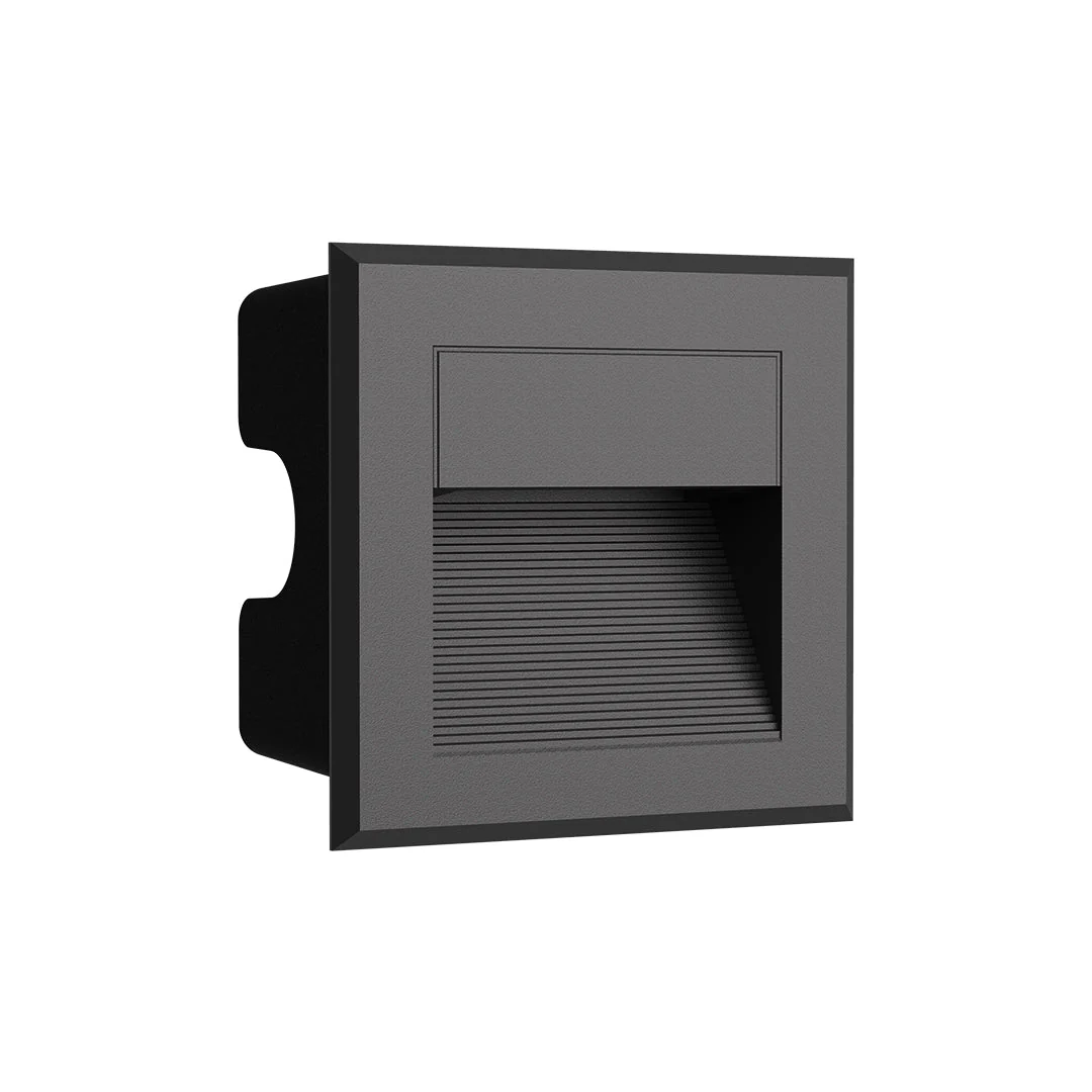 Morga Square Recessed Outdoor Step Lights - Image 6