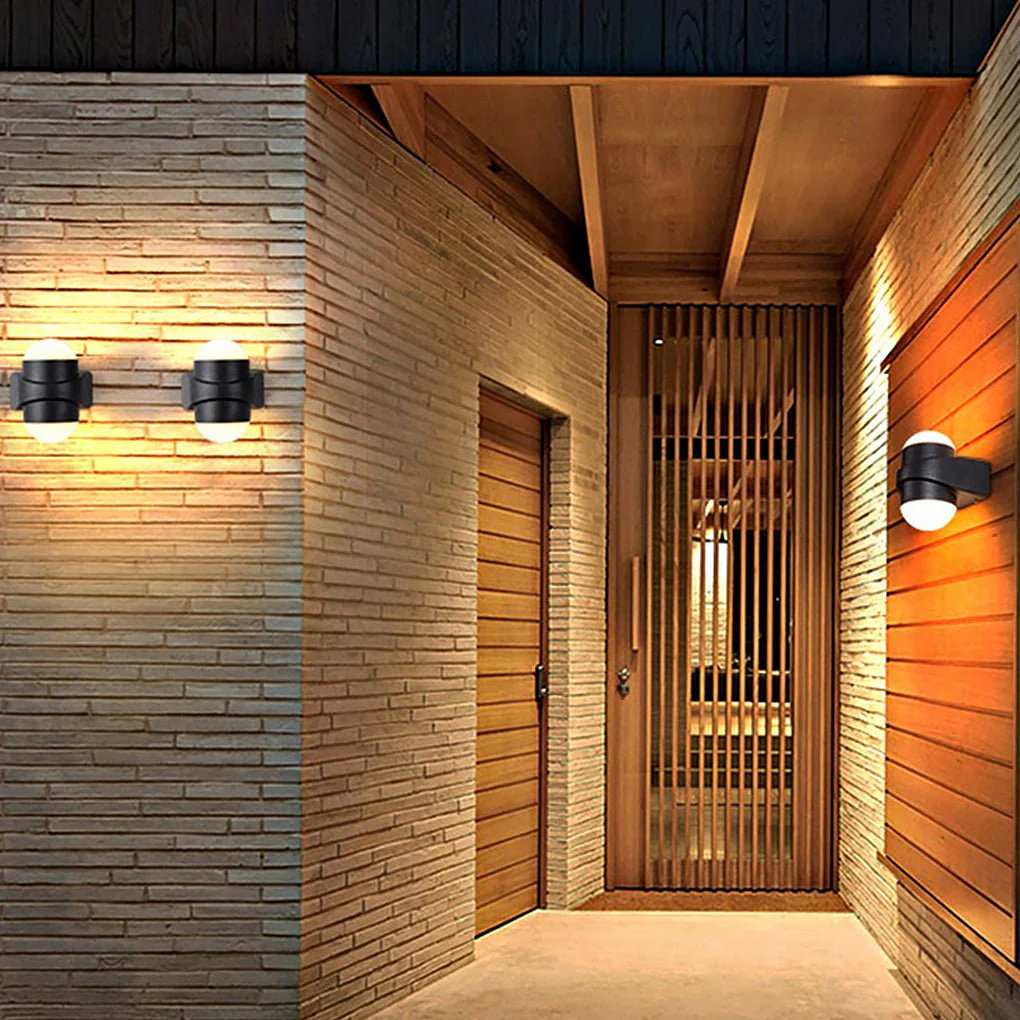 Morgay Round LED Modern Outdoor Wall Sconces Lights
