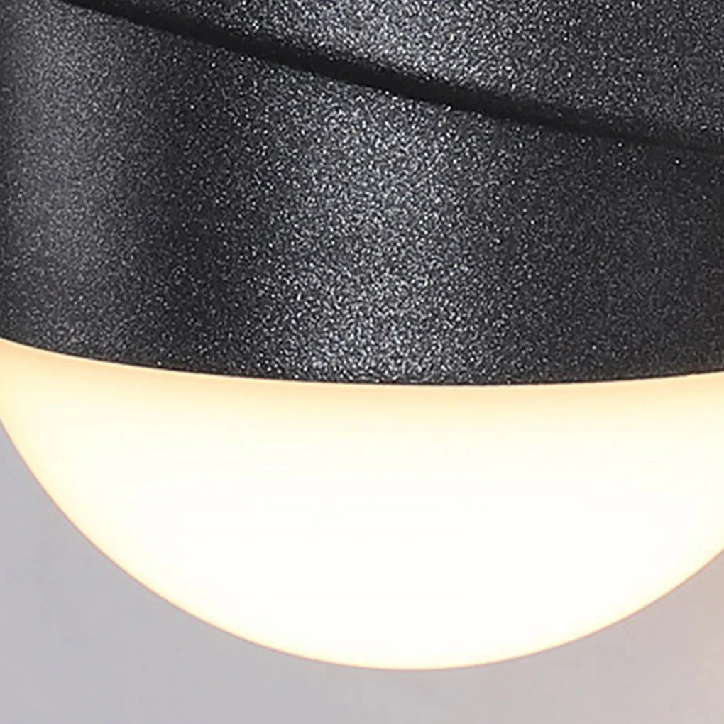 Morgay Round LED Modern Outdoor Wall Sconces Lights - Image 2