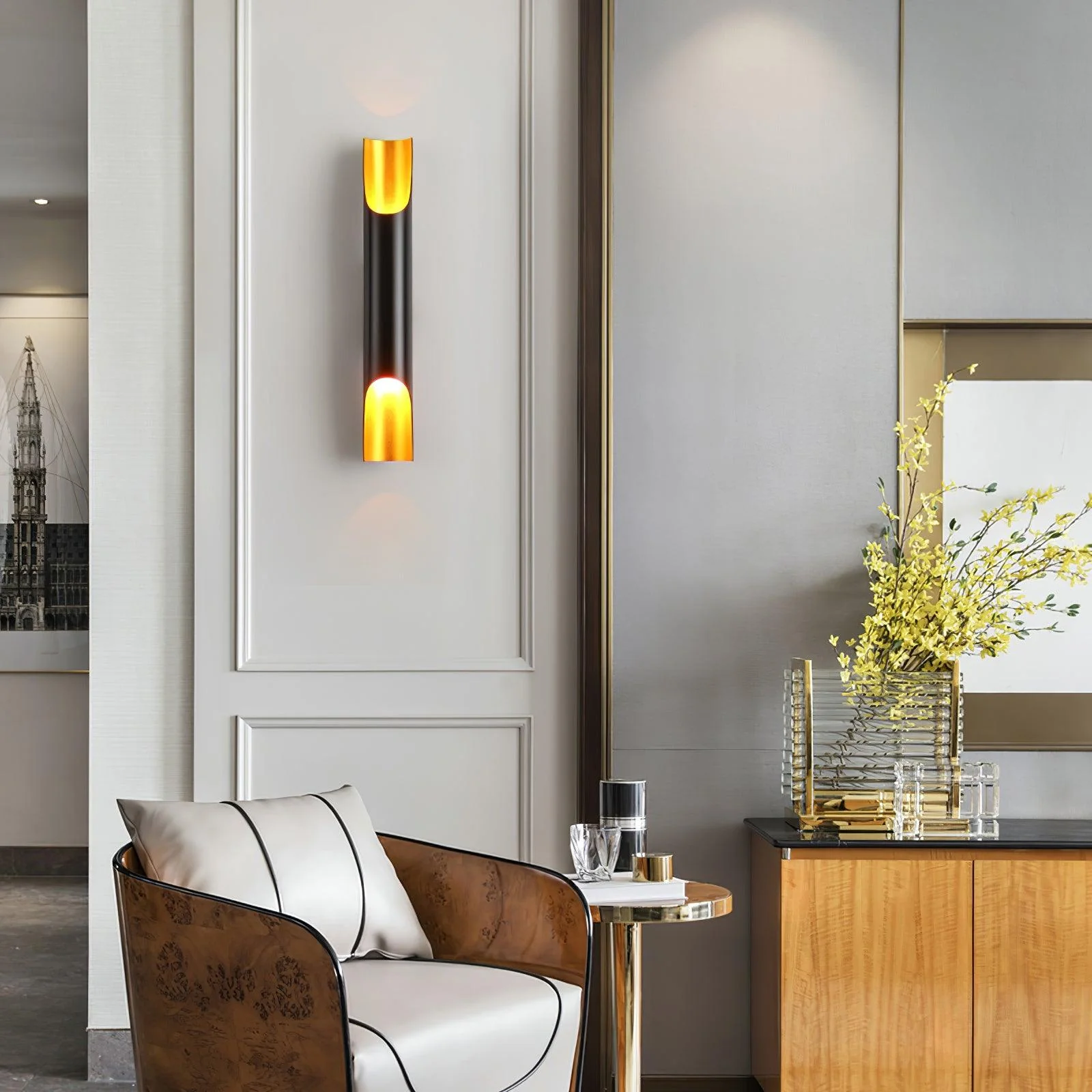 Mosaic Modern Minimalist Straight Wall Lamp - Image 11