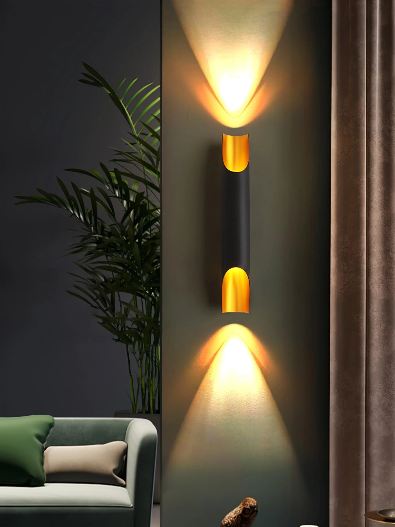 Mosaic Modern Minimalist Straight Wall Lamp - Image 12