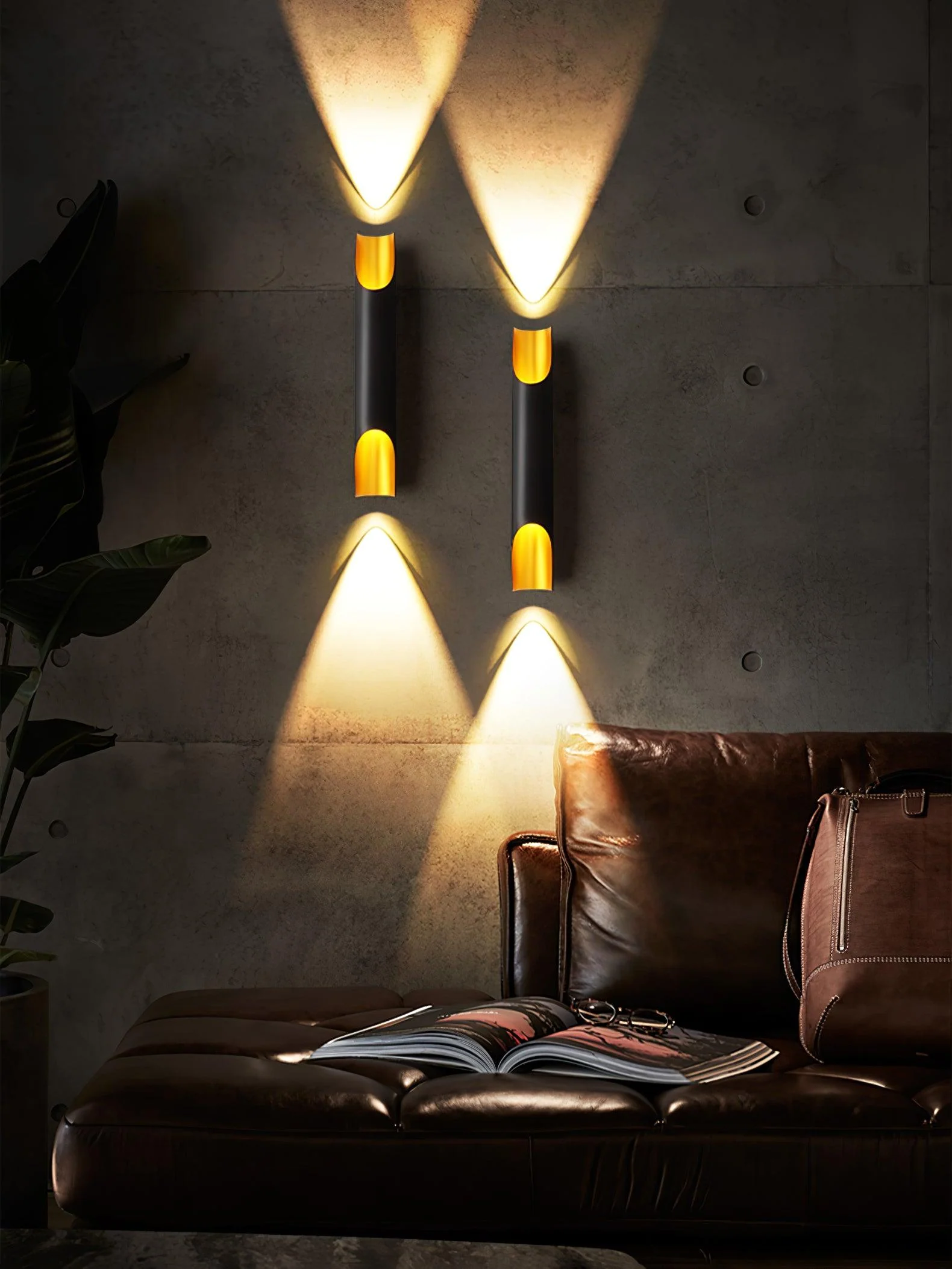 Mosaic Modern Minimalist Straight Wall Lamp - Image 13