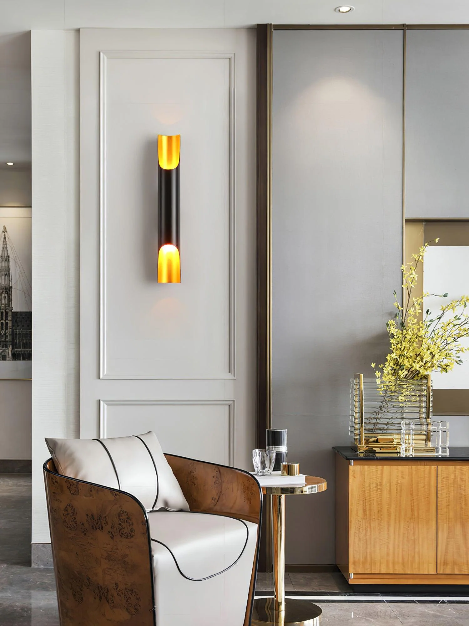 Mosaic Modern Minimalist Straight Wall Lamp - Image 19