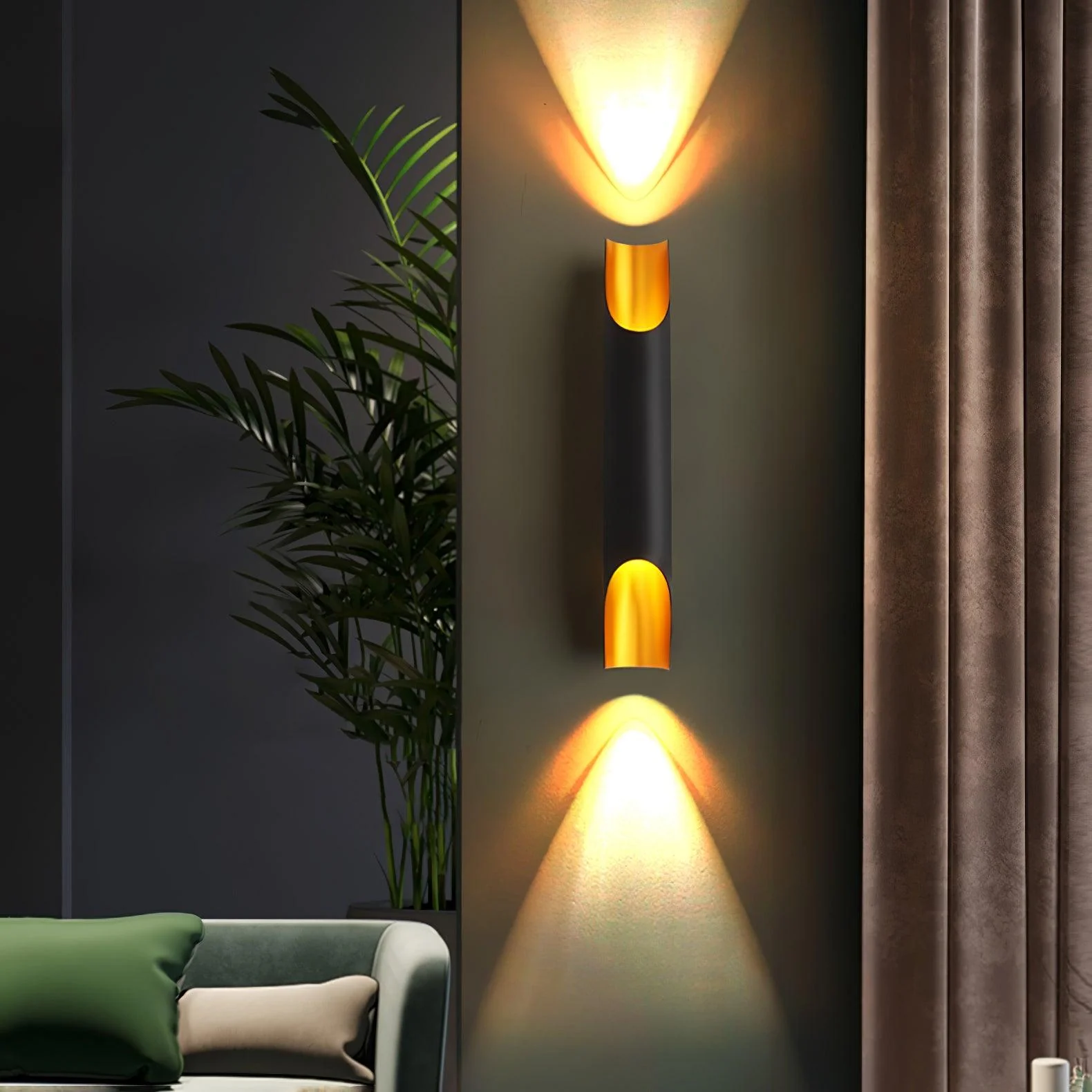 Mosaic Modern Minimalist Straight Wall Lamp - Image 4