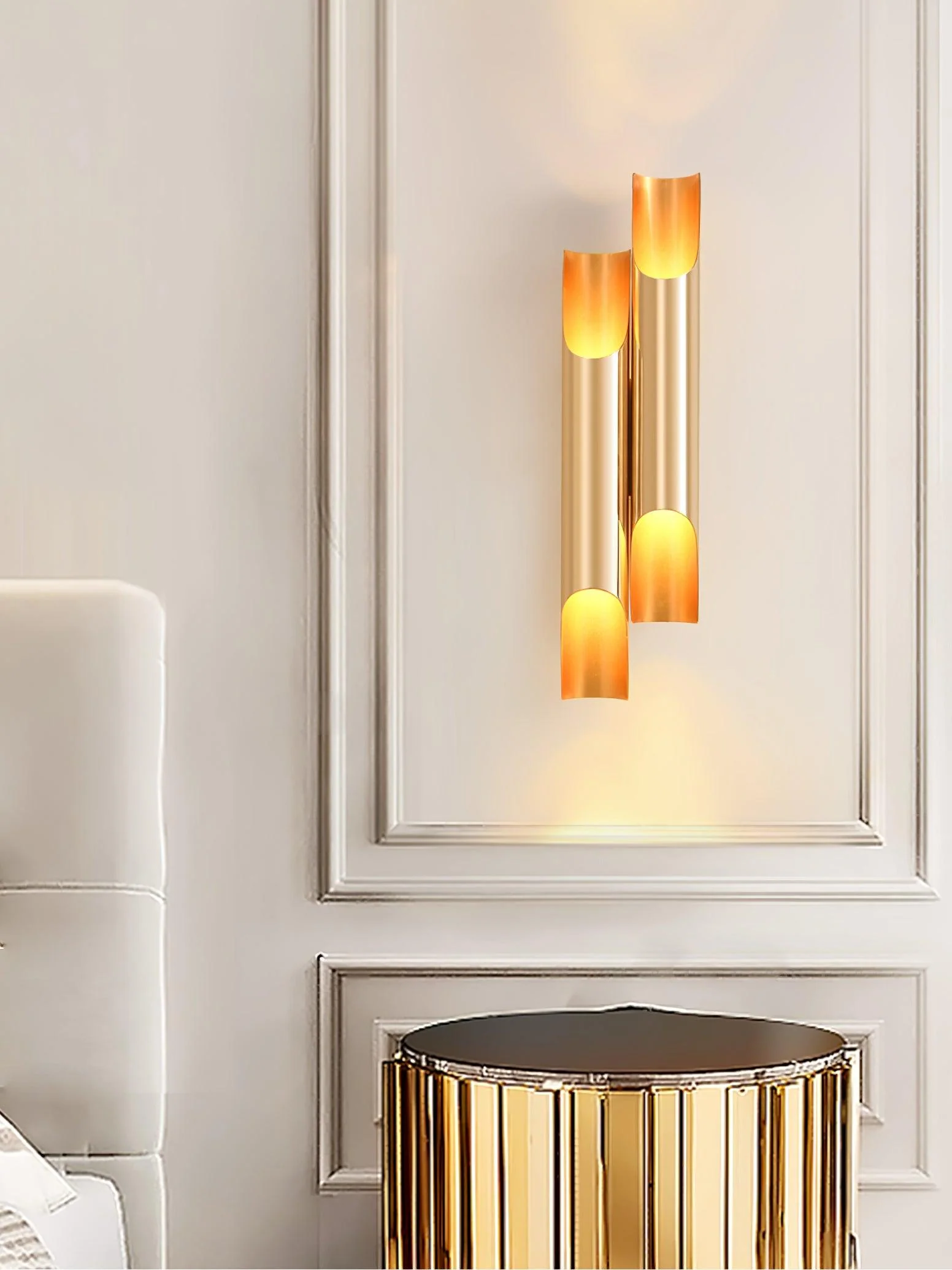 Mosaic Modern Minimalist Straight Wall Lamp - Image 44