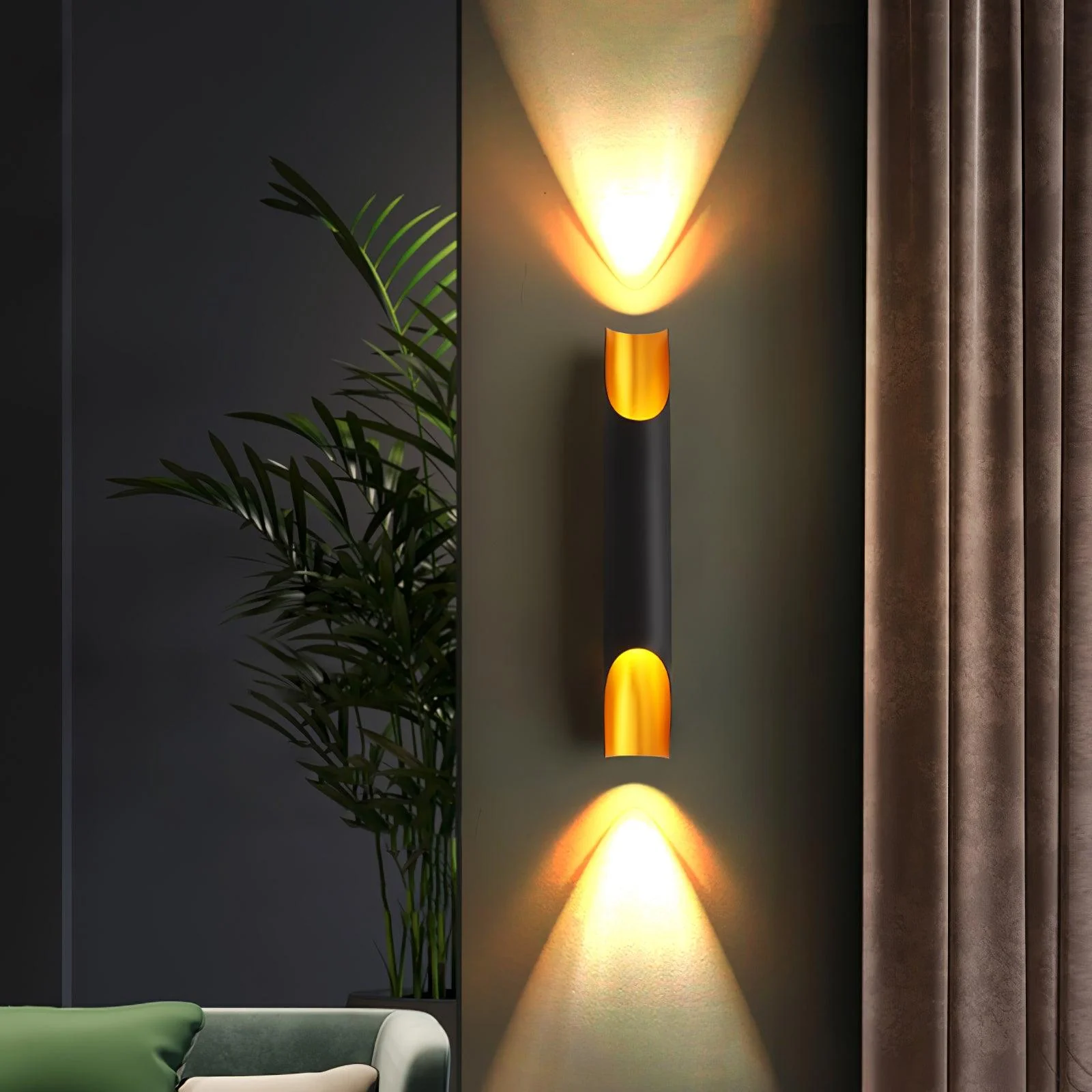 Mosaic Modern Minimalist Straight Wall Lamp - Image 6