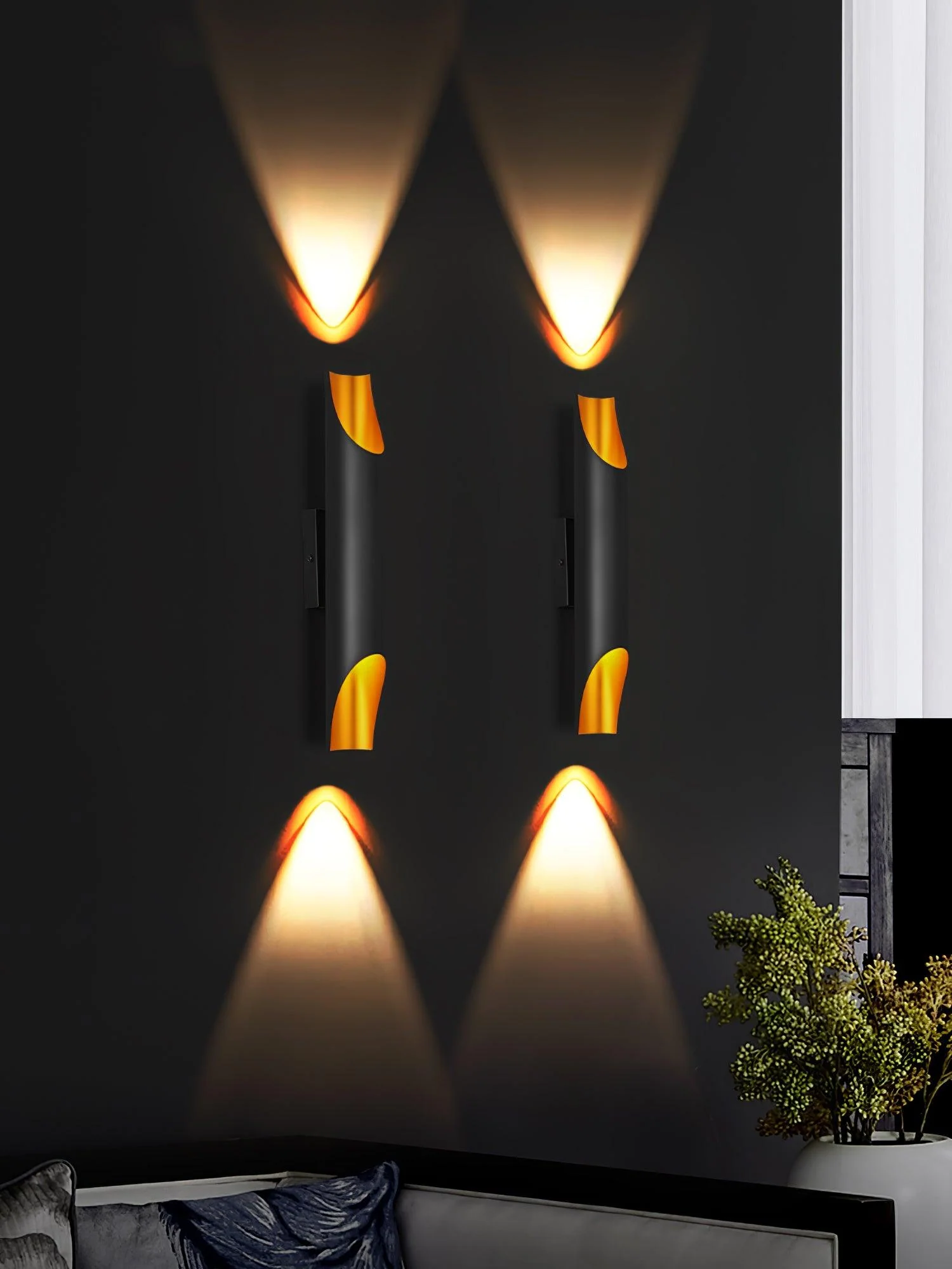 Mosaic Modern Minimalist Straight Wall Lamp - Image 9