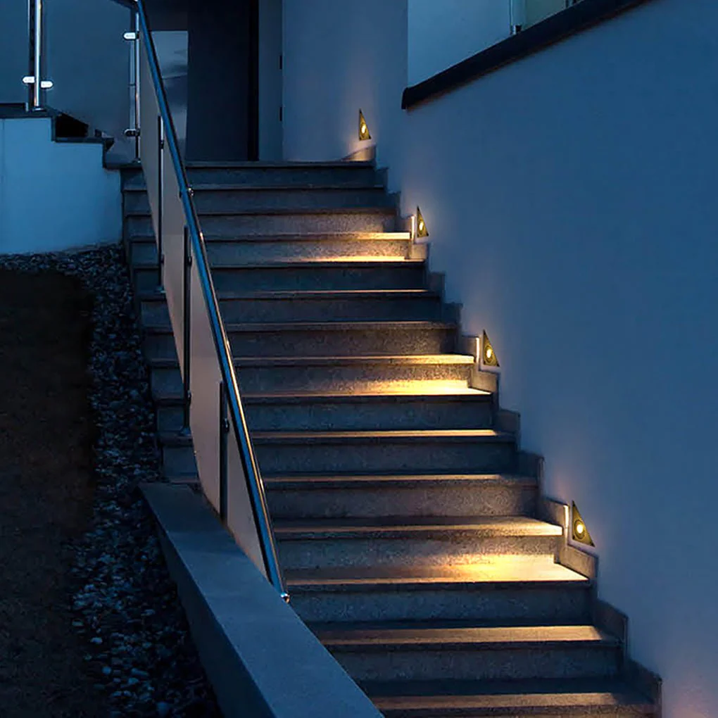 Mrth Triangle Step Stairs Outdoor Wall Lights - Image 10
