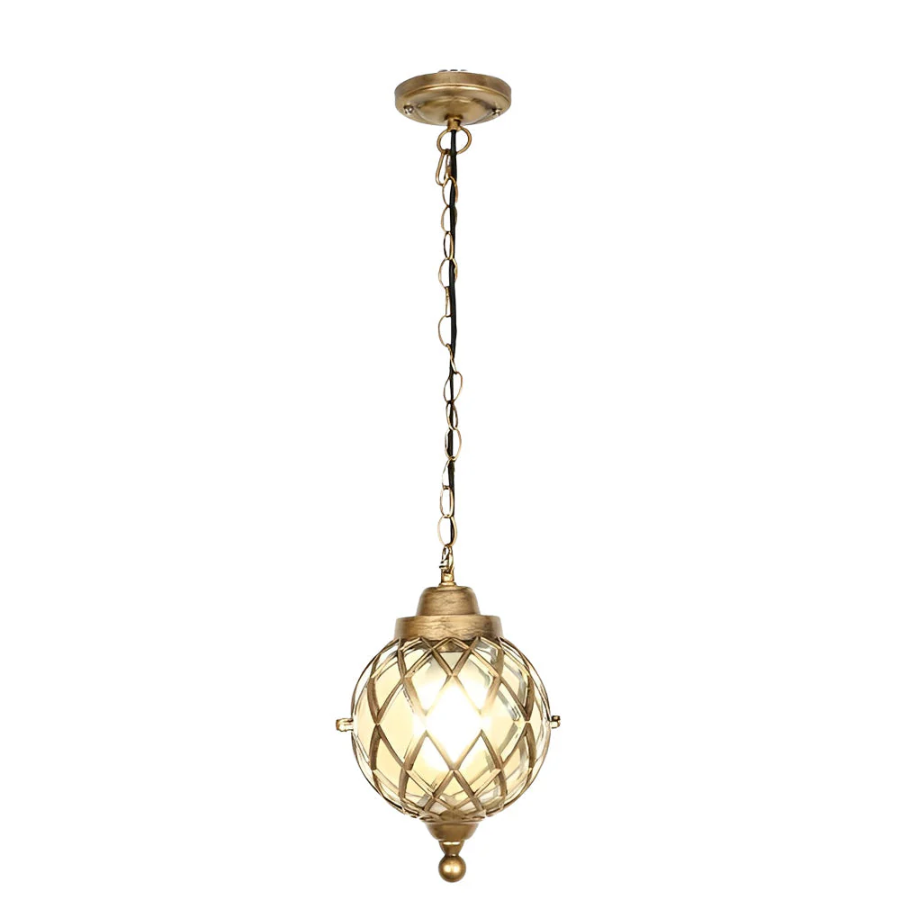 Muiel Tea Globe Classic Outdoor Pendant Lights - Image 8