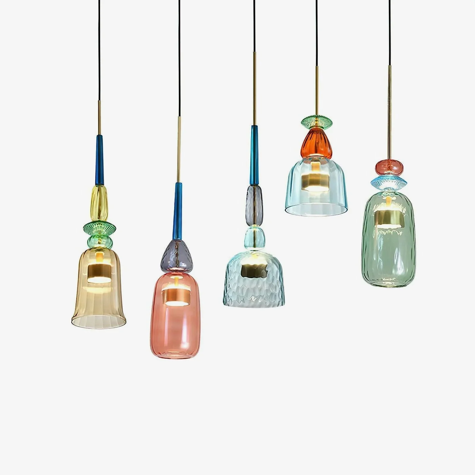 Muse Bohemian Glass Pendant Lamp