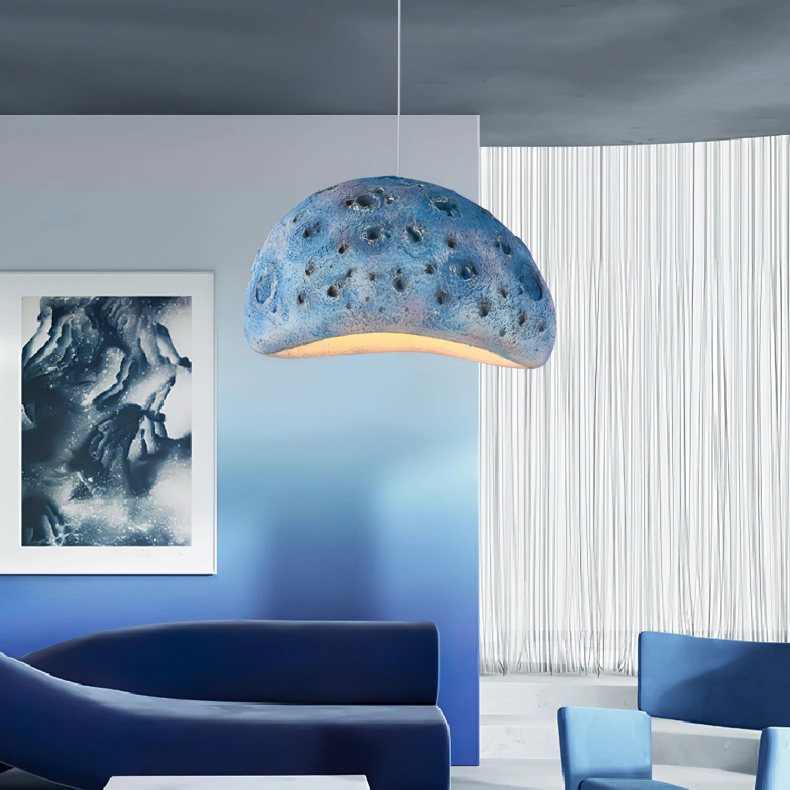 Mydorel Modern Minimalist Planet Plastic Pendant Lamp - Image 28