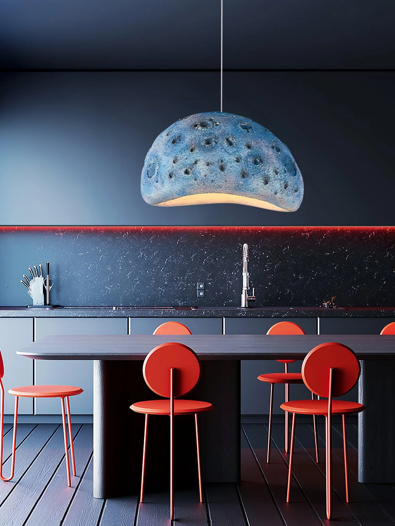 Mydorel Modern Minimalist Planet Plastic Pendant Lamp - Image 32