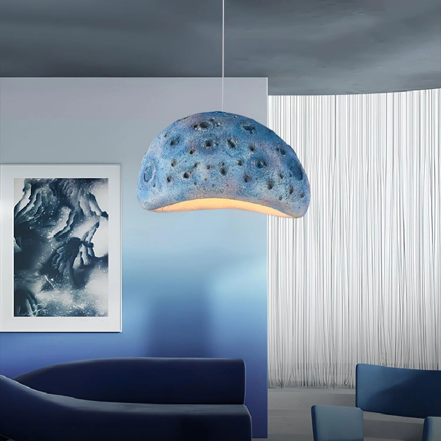 Mydorel Modern Minimalist Planet Plastic Pendant Lamp - Image 4