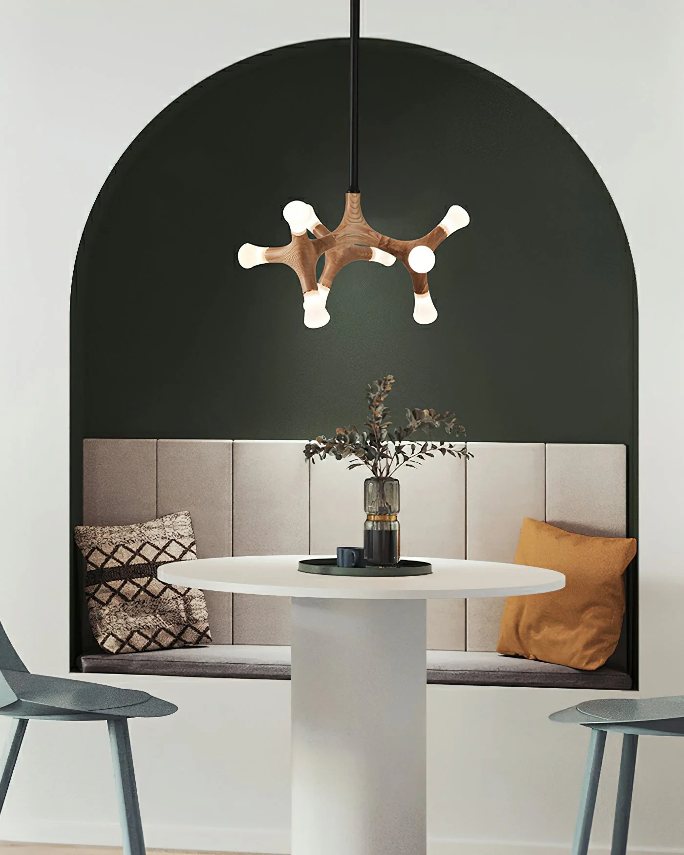 Mynorila Branch-Design Wood Pendant Light - Image 20