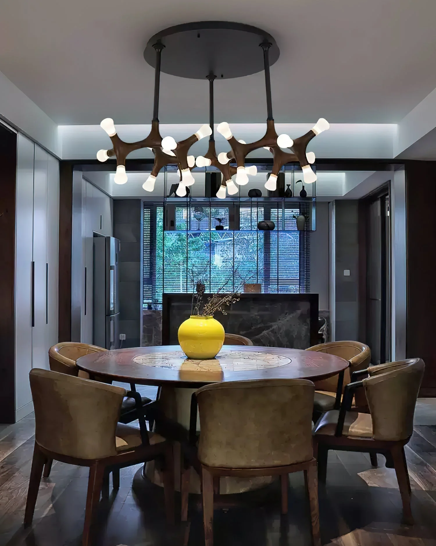 Mynorila Branch-Design Wood Pendant Light - Image 24