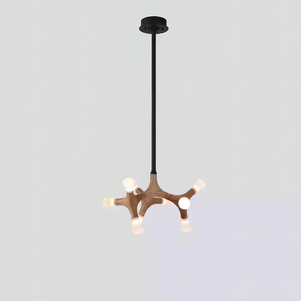 Mynorila Branch-Design Wood Pendant Light - Image 26