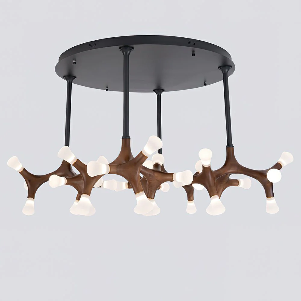Mynorila Branch-Design Wood Pendant Light - Image 38