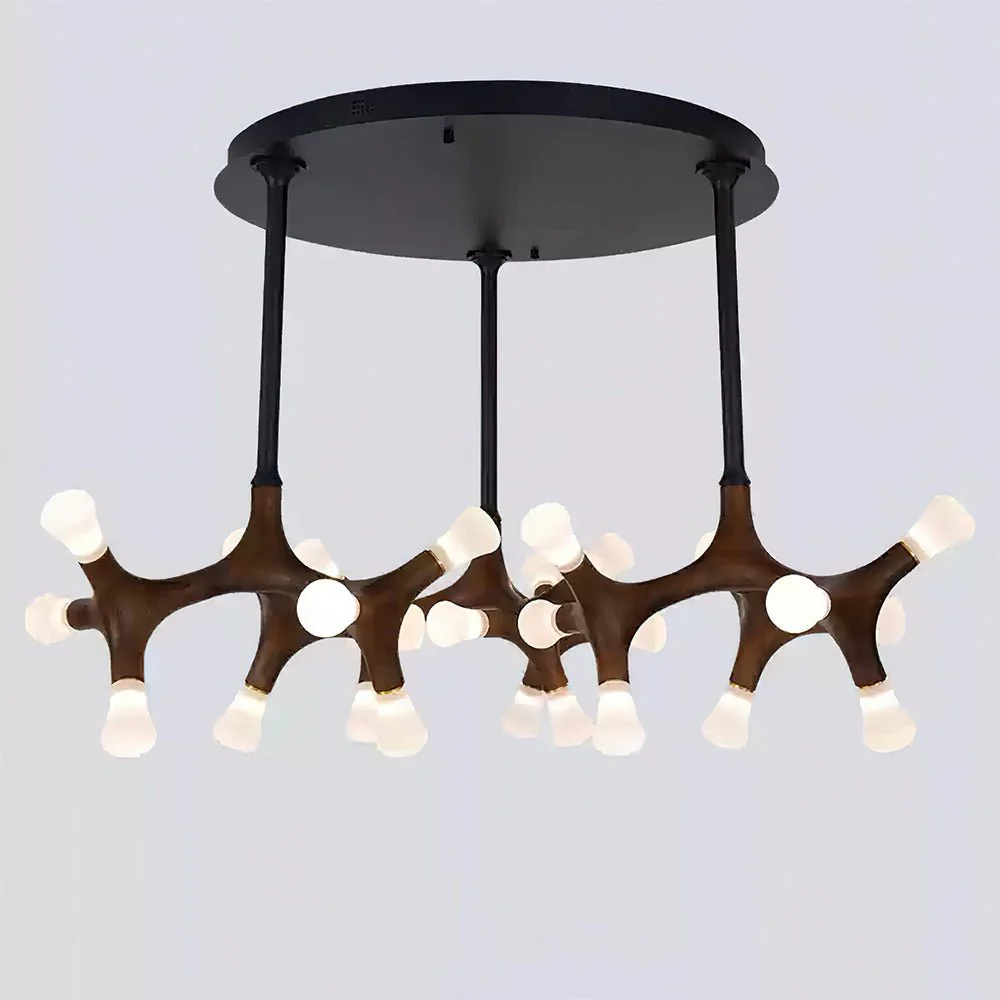 Mynorila Branch-Design Wood Pendant Light - Image 41