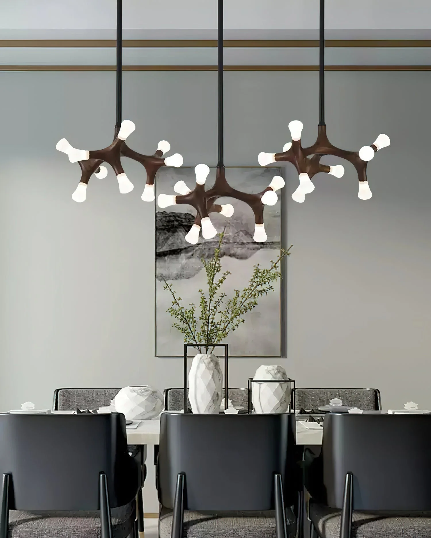 Mynorila Branch-Design Wood Pendant Light - Image 8