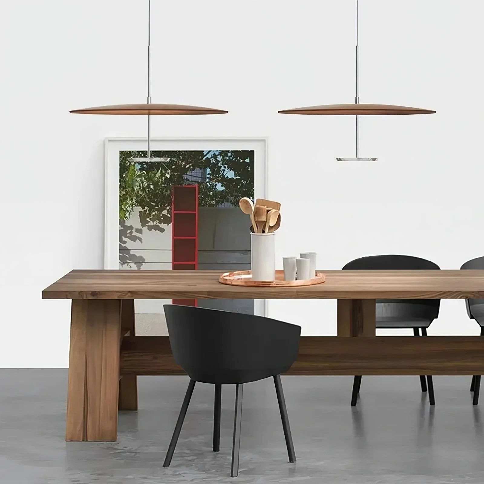Myphaos Modern Minimalist Disc Pendant Lamp - Image 11