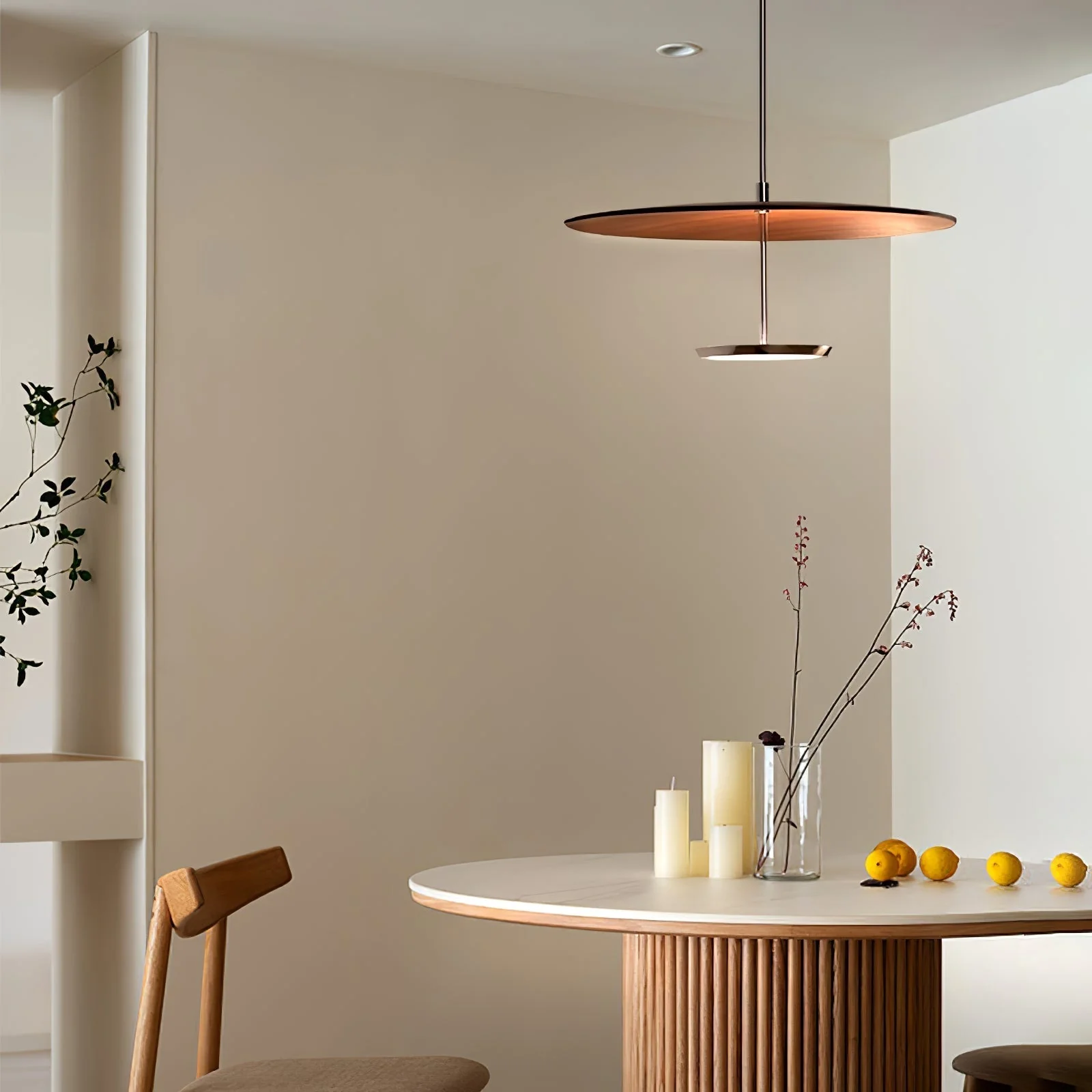 Myphaos Modern Minimalist Disc Pendant Lamp - Image 12