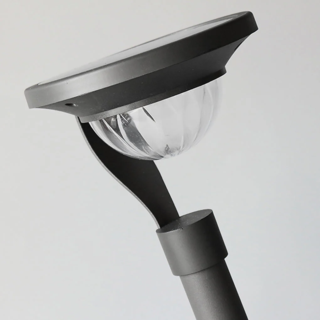 Myrtle Conical Floating Top Solar Steel Outdoor Pathway Lamp - Image 7
