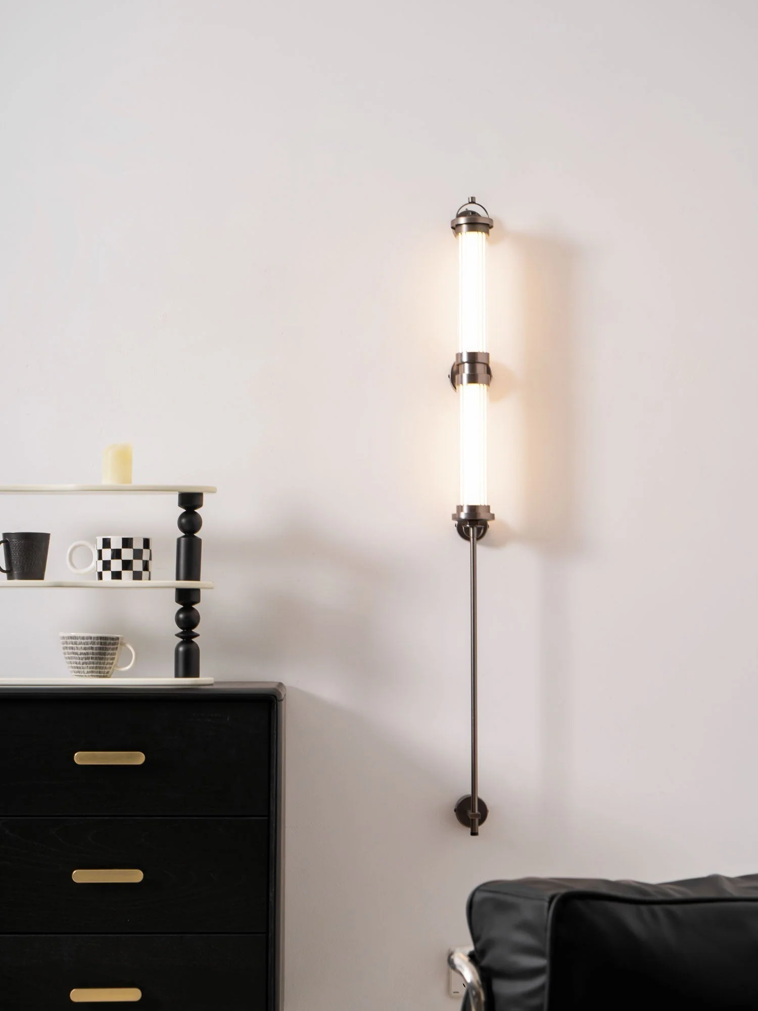 Myrtle Premium Nordic Art Vertical Glass Sconce Wall Lamp - Image 15