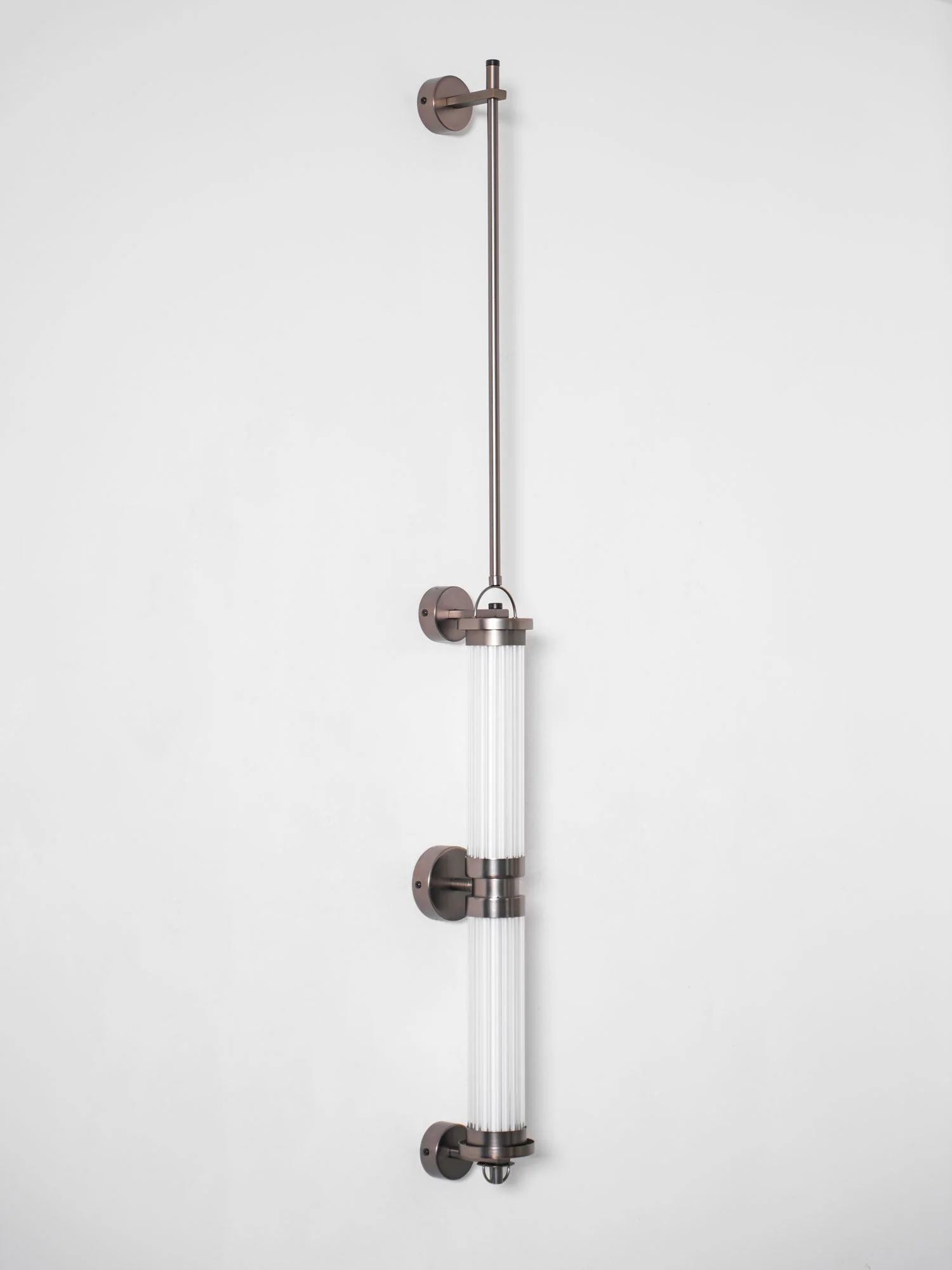 Myrtle Premium Nordic Art Vertical Glass Sconce Wall Lamp - Image 2