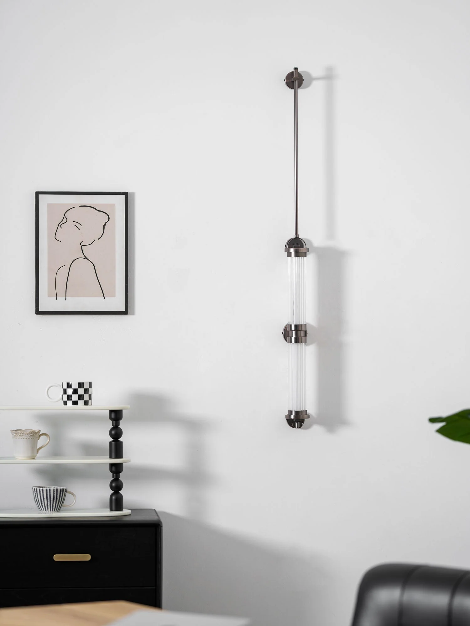 Myrtle Premium Nordic Art Vertical Glass Sconce Wall Lamp - Image 23