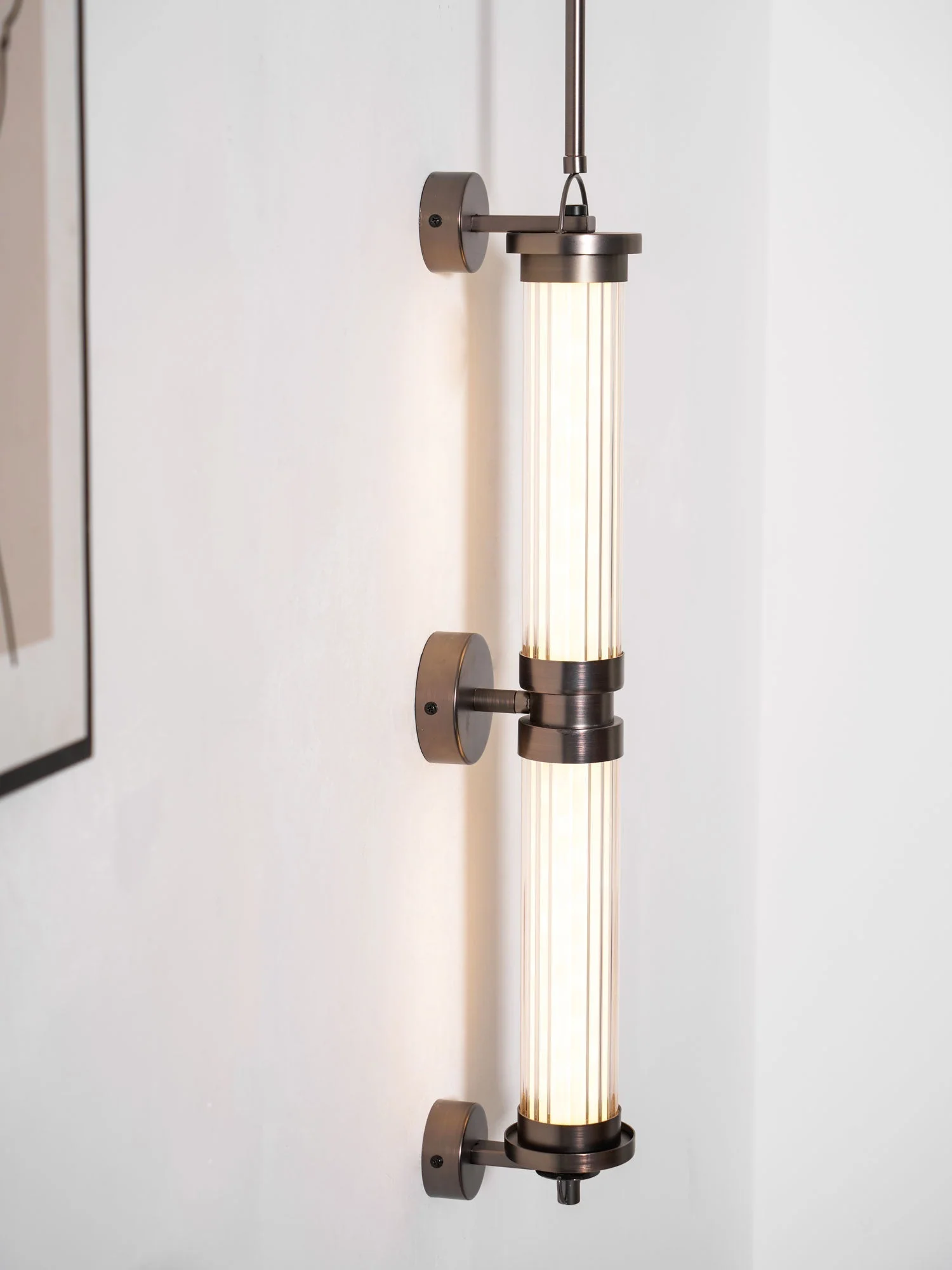 Myrtle Premium Nordic Art Vertical Glass Sconce Wall Lamp - Image 27