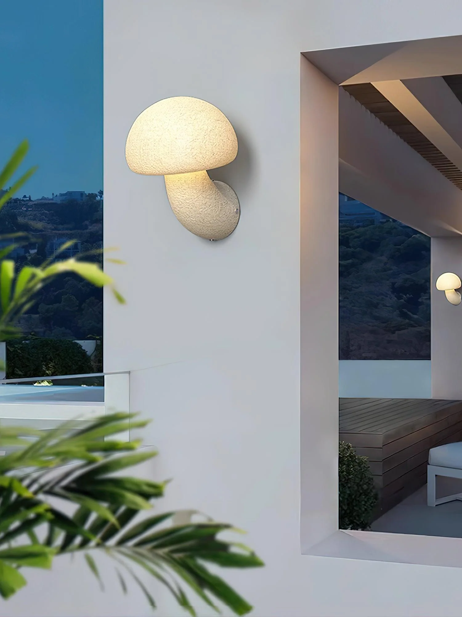 Myvarira Individual Creativity Mushroom Resin Wall Lamp - Image 19