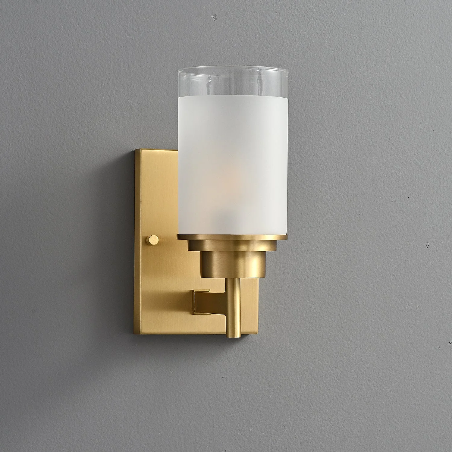 Myvele Elegance Vintage Brass Glass Sconce Wall lamp - Image 10