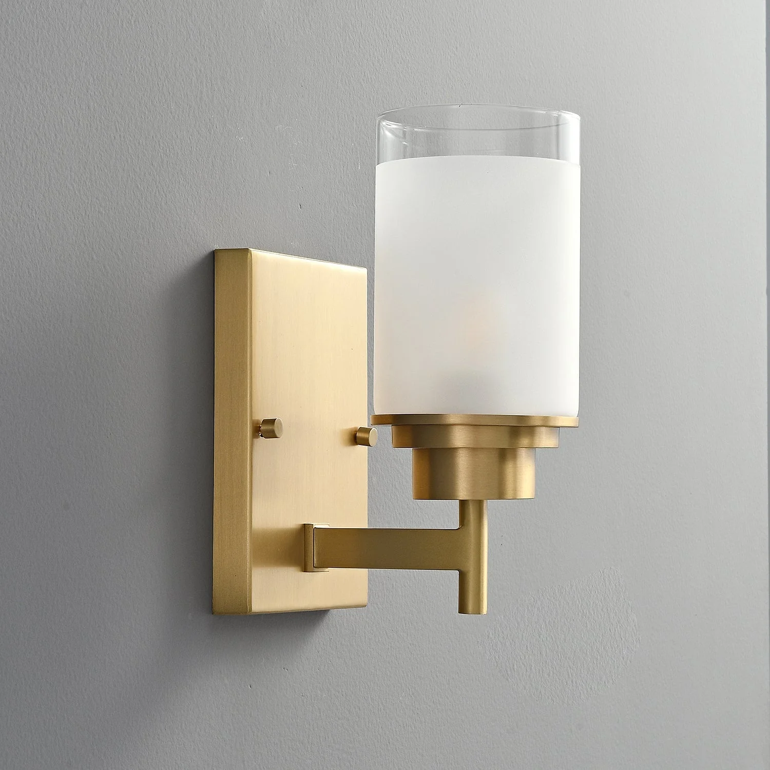 Myvele Elegance Vintage Brass Glass Sconce Wall lamp - Image 9