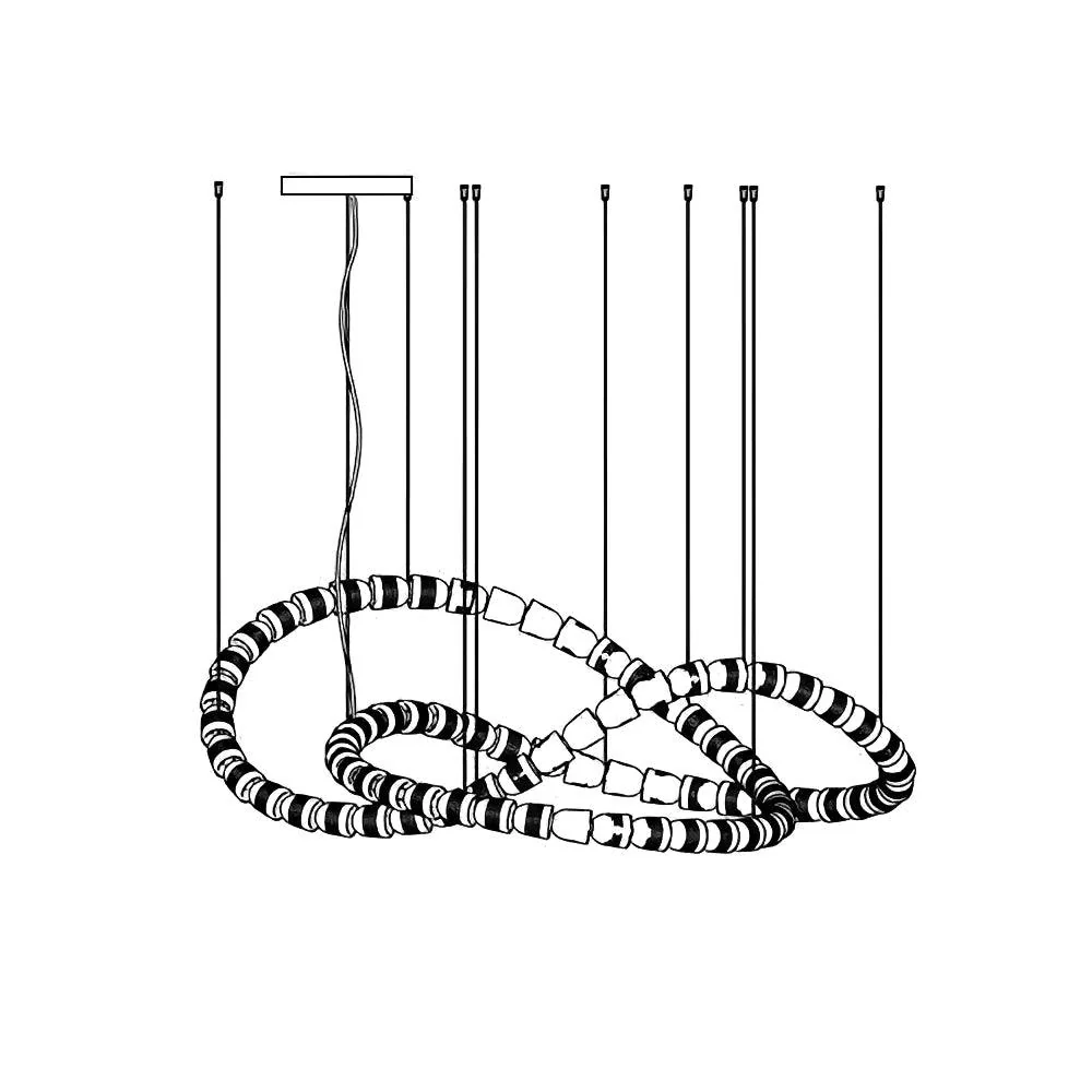 Myvenarae Modern LED Chandelier - Image 10