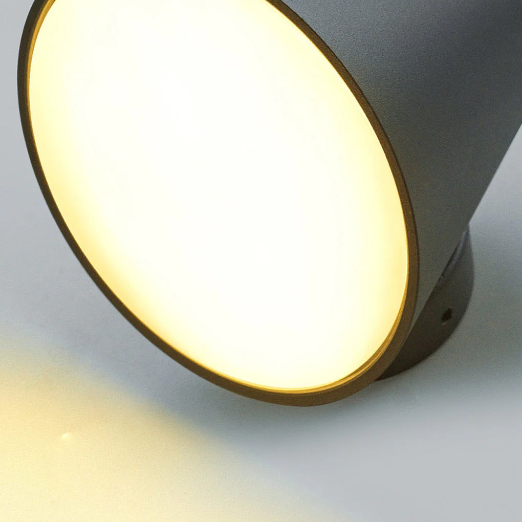Nacy Cone Shape LED Modern Outdoor Wall Lamp - Image 8