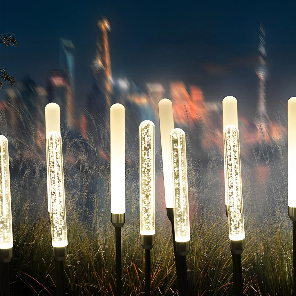 Nathani Bubble Reed LED Outdoor Lawn Lights