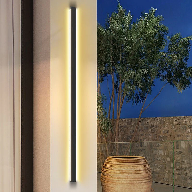Neal Long LED Linear Modern Outdoor Wall Light