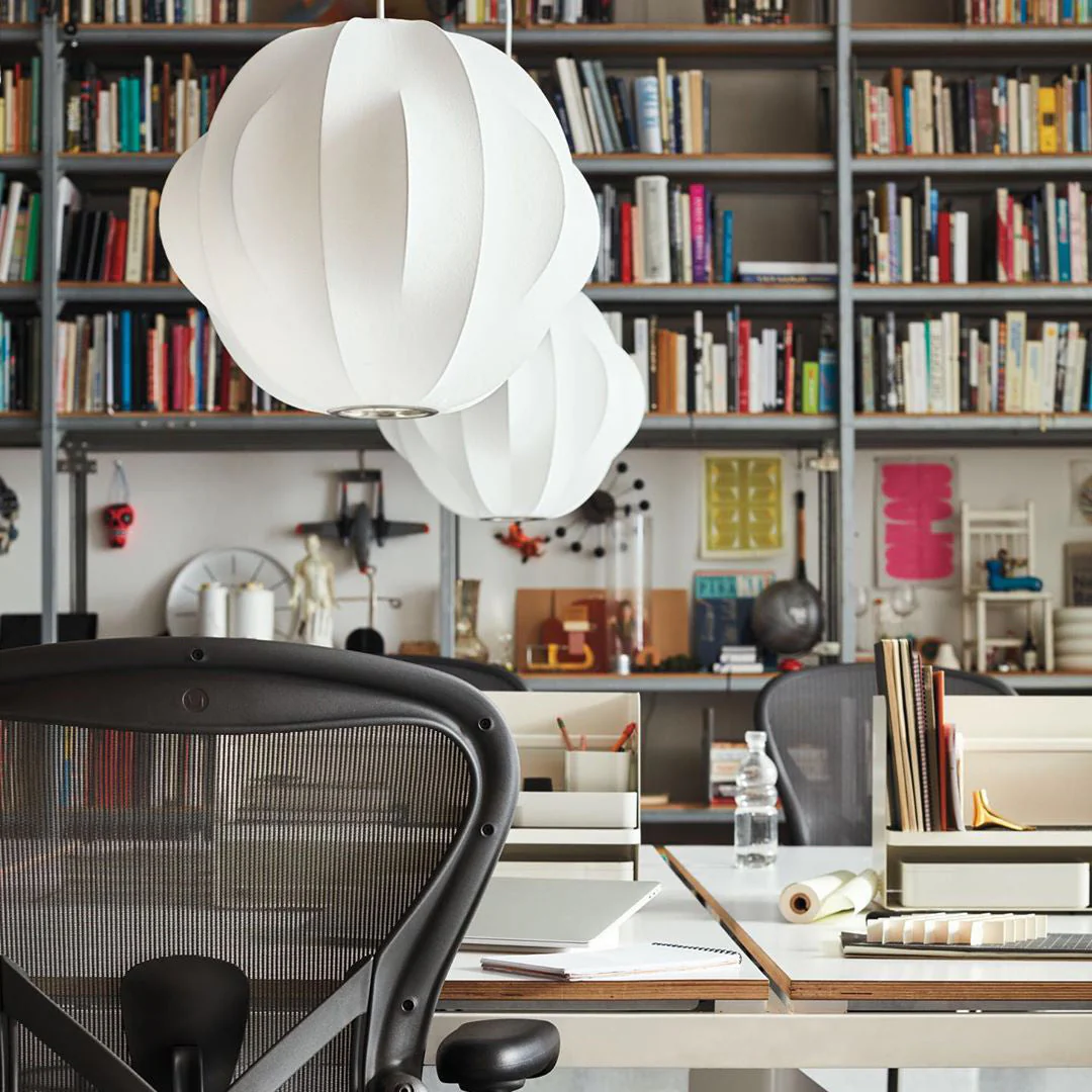 Nebula Bubble Mulberry Silk Pendant Lamp - Image 115
