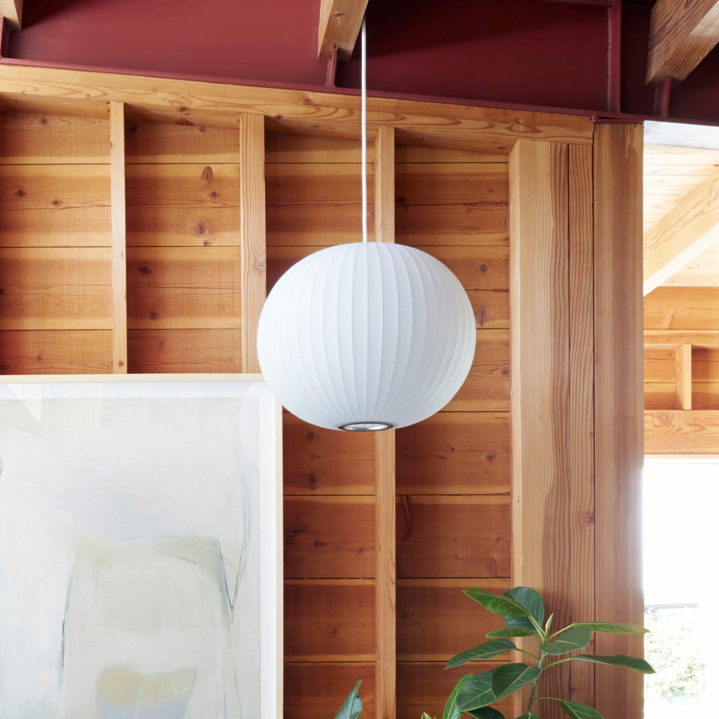 Nebula Bubble Mulberry Silk Pendant Lamp - Image 13