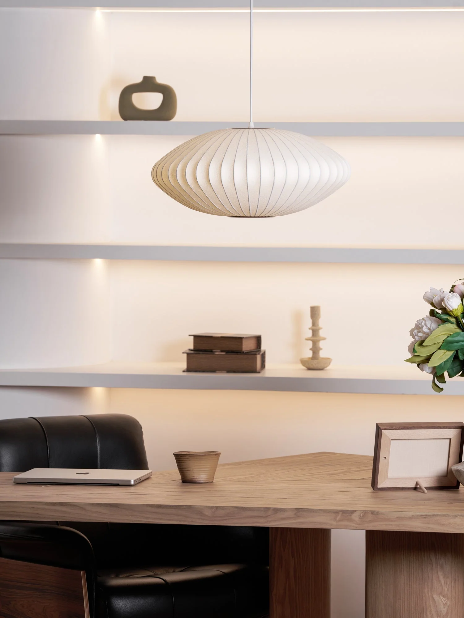 Nebula Bubble Mulberry Silk Pendant Lamp - Image 167