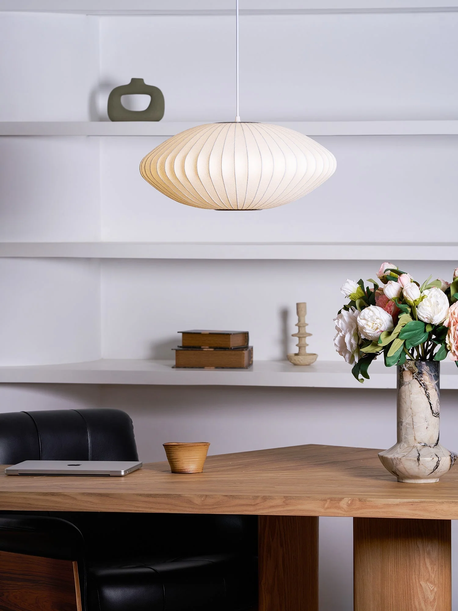 Nebula Bubble Mulberry Silk Pendant Lamp - Image 177