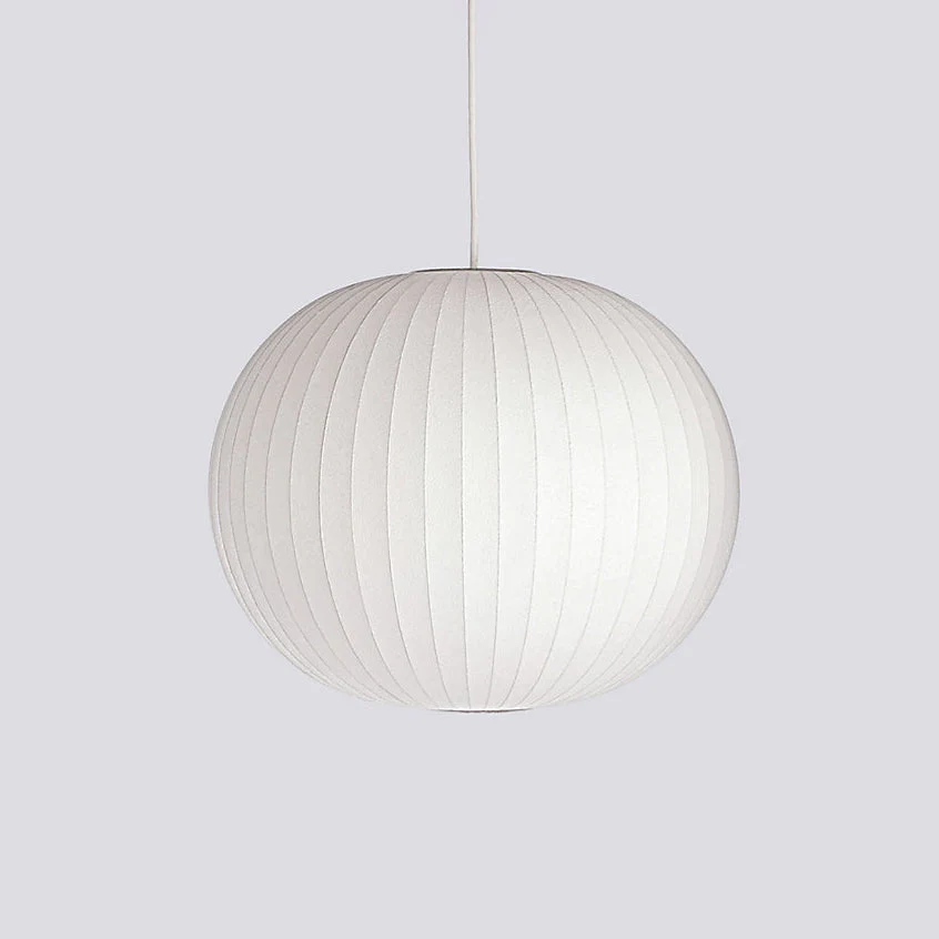 Nebula Bubble Mulberry Silk Pendant Lamp - Image 6
