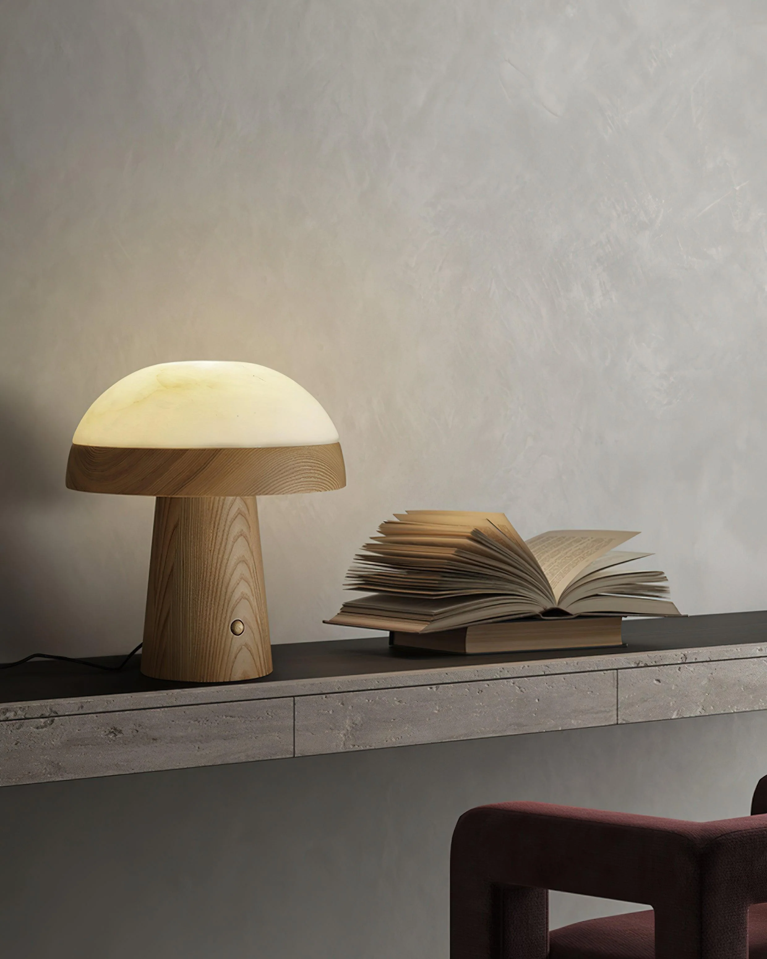 Nebula Whimsy Stone Table Lamp - Image 18