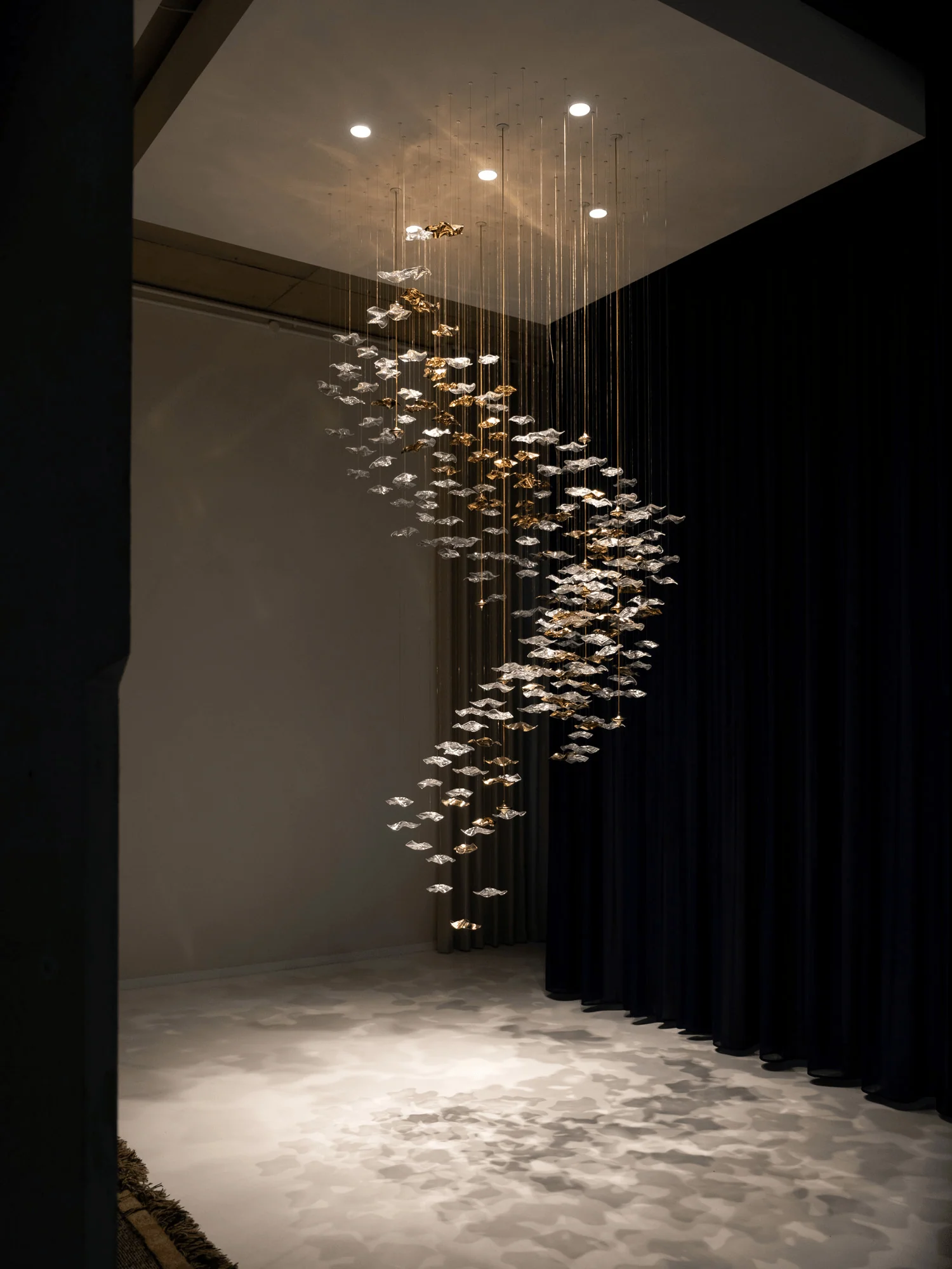 Nephele Crystal Leaf Chandelier - Image 68