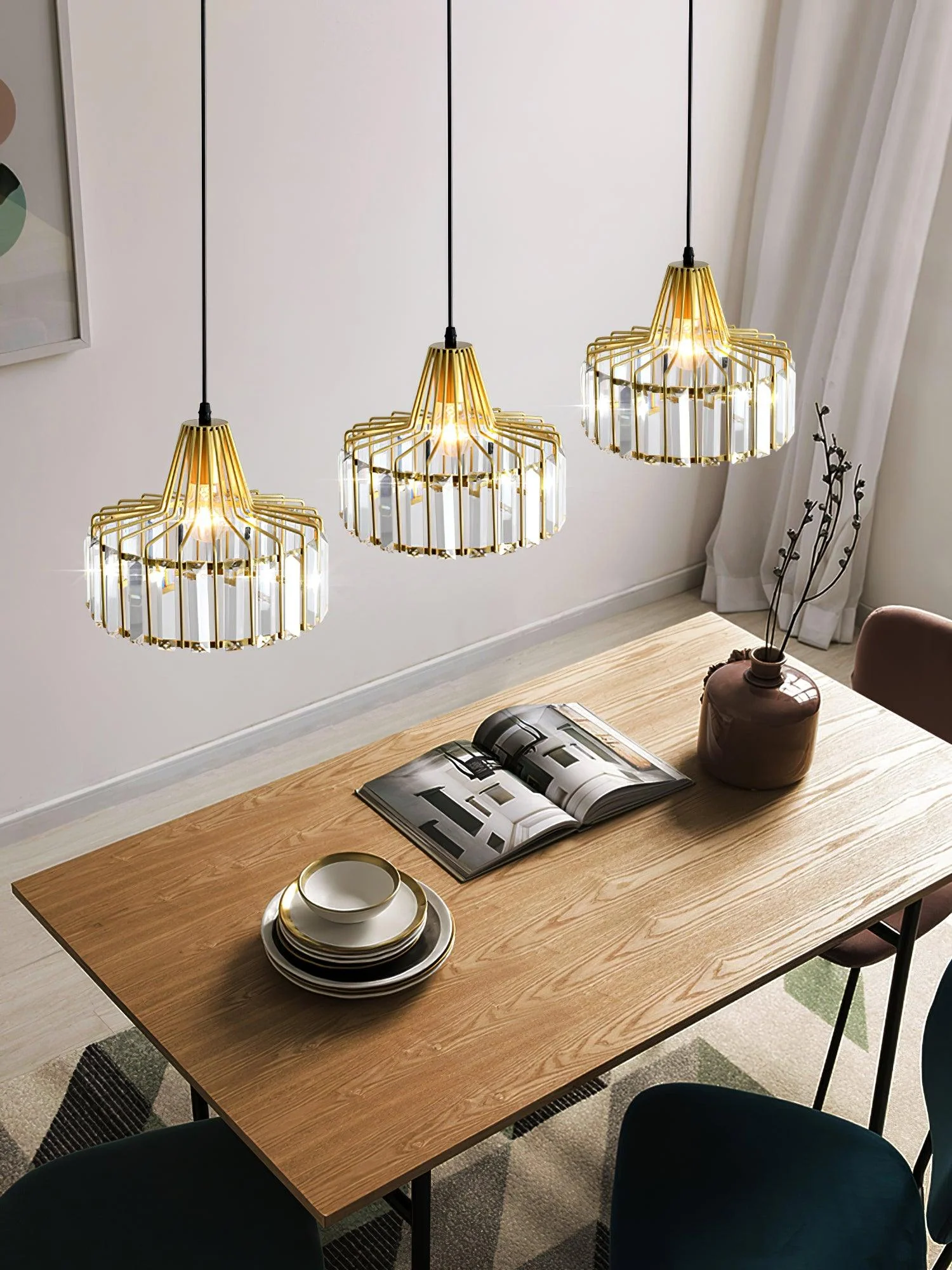 Neris Contemporary Pendant Lamp - Image 14